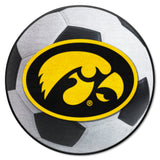 University of Iowa Soccer Ball Mat