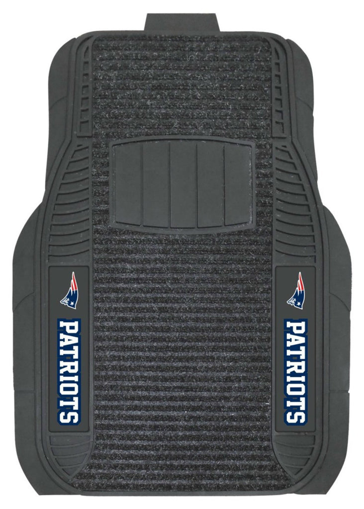 New England Patriots Car Mats Deluxe Set