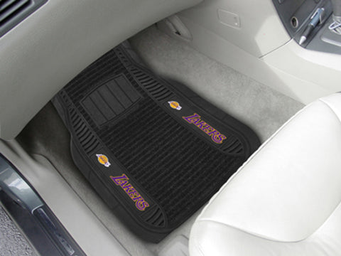 Los Angeles Lakers Car Mats - Deluxe Set