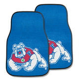 Fresno State 2-pc Carpet Car Mat Set