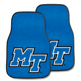 Middle Tennessee State Univ 2-pc Carpet Car Mat Set