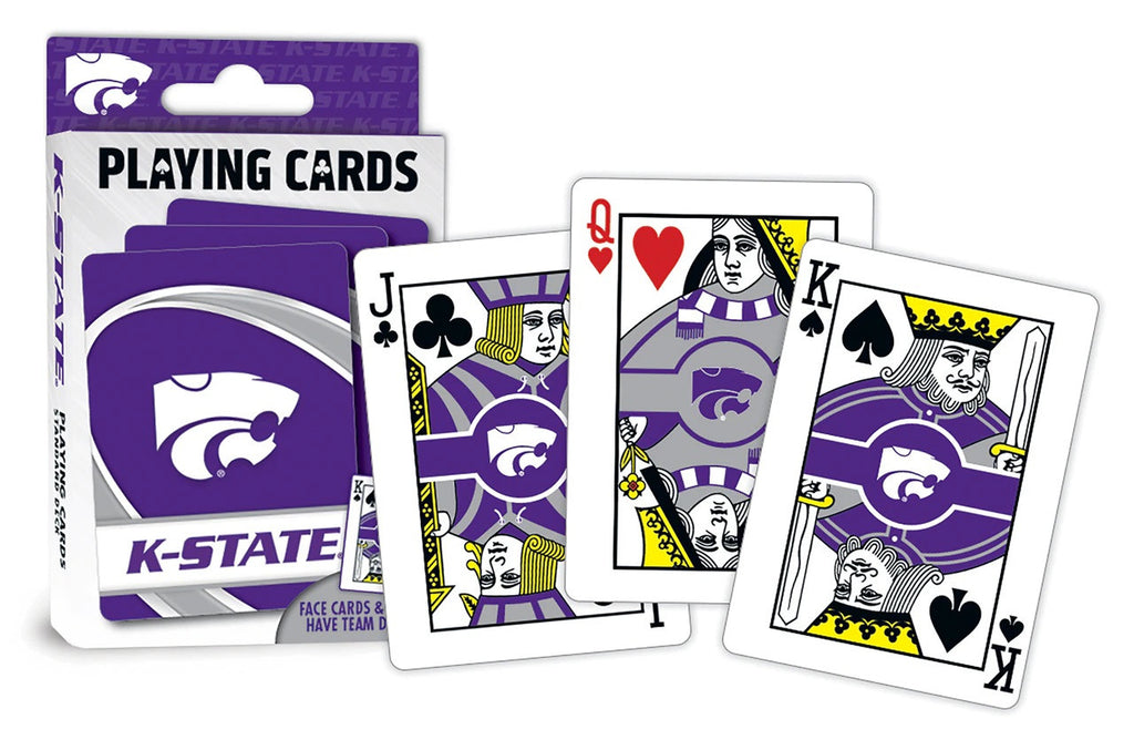 Kansas State Wildcats Playing Cards Logo