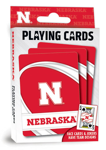 Nebraska Cornhuskers Playing Cards Logo