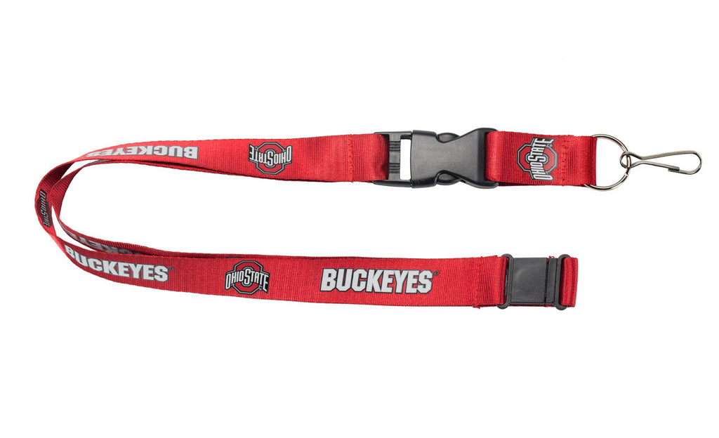 Ohio State Buckeyes Lanyard Red