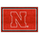 University of Nebraska 5x8 Rug