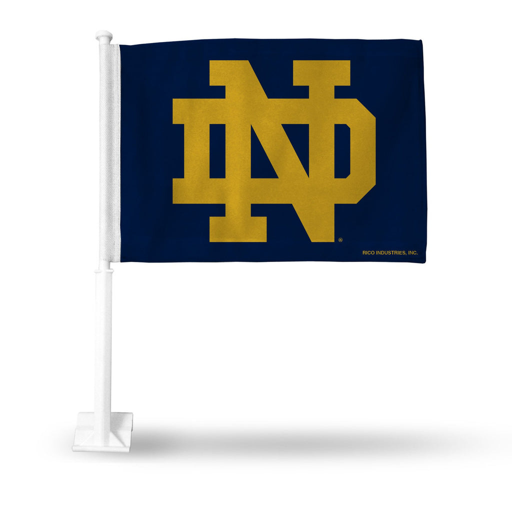 Notre Dame Fighting Irish Flag Car