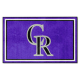 MLB - Colorado Rockies 4x6 Rug