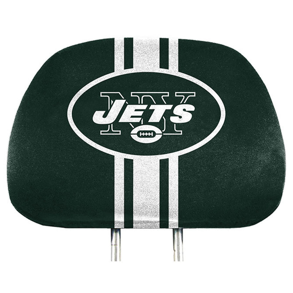 New York Jets Headrest Covers Full Printed Style