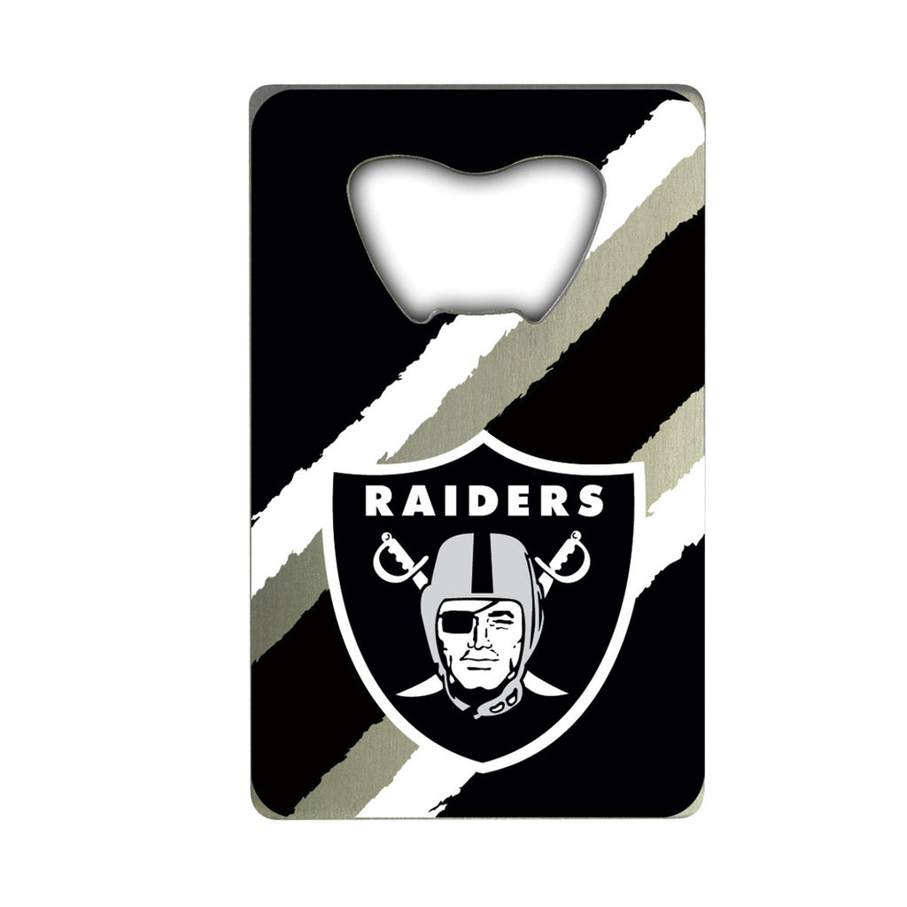 Las Vegas Raiders Bottle Opener Credit Card Style - Special Order