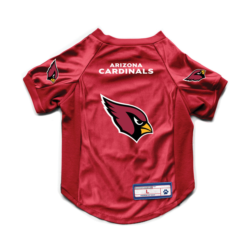 Arizona Cardinals Pet Jersey Stretch Size XS