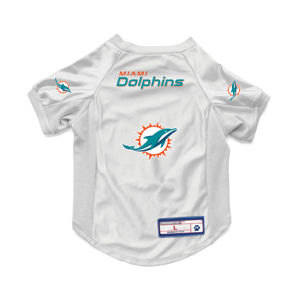 Miami Dolphins Pet Jersey Stretch Size XS