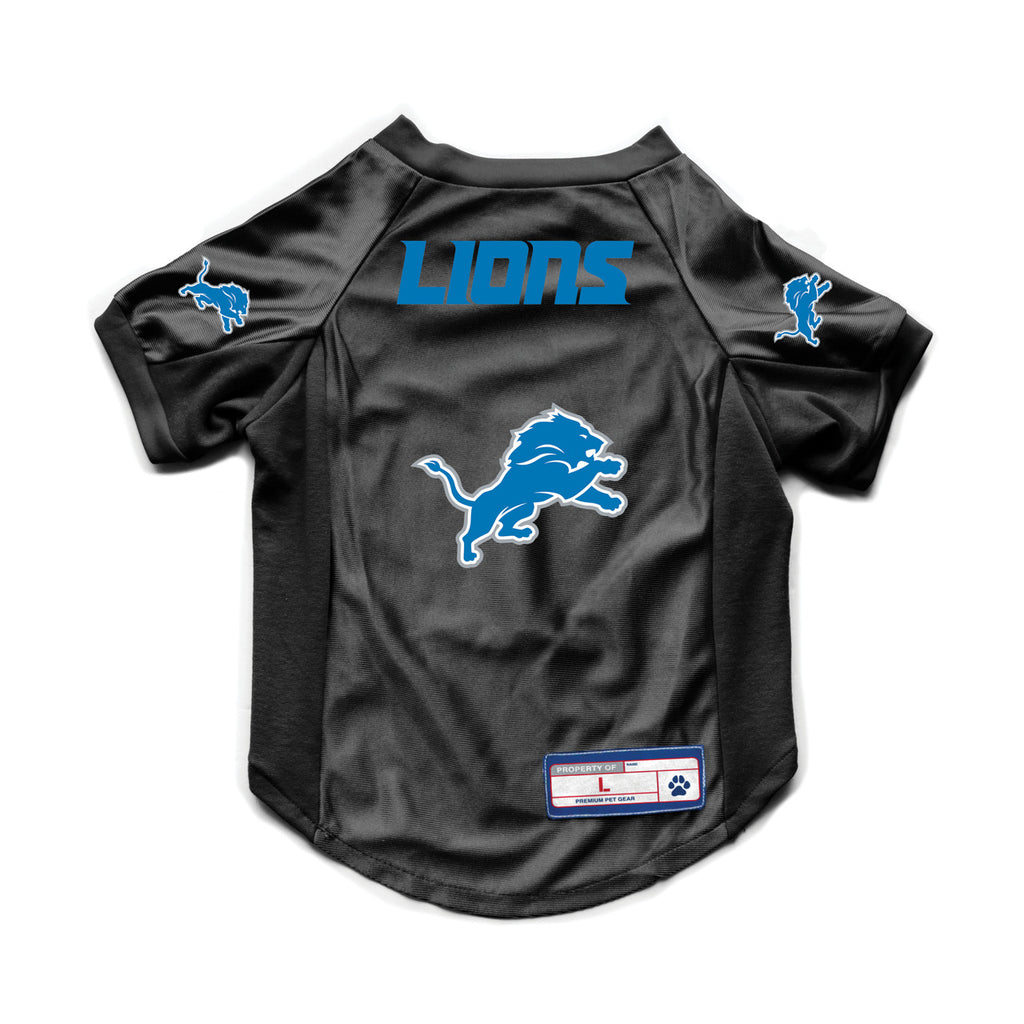 Detroit Lions Pet Jersey Stretch Size XL - Special Order