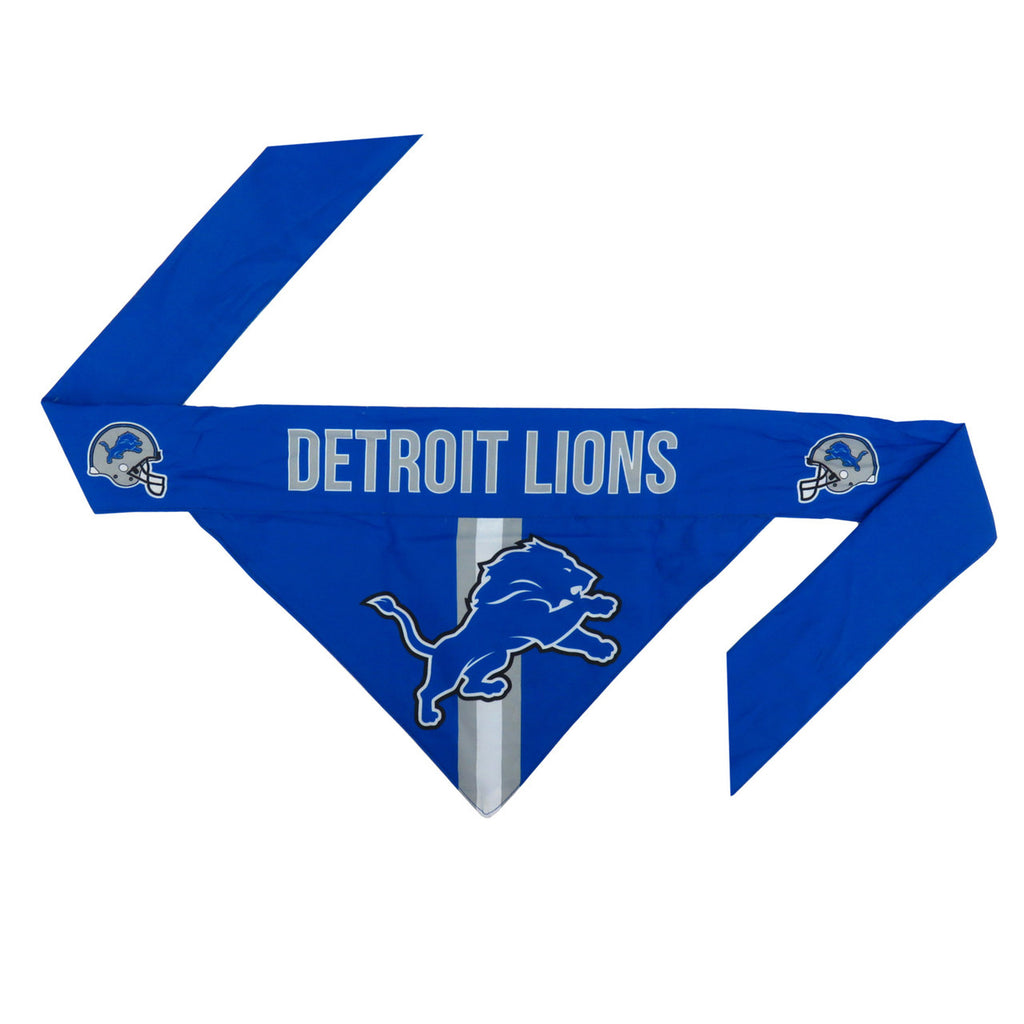 Detroit Lions Pet Bandanna Size S