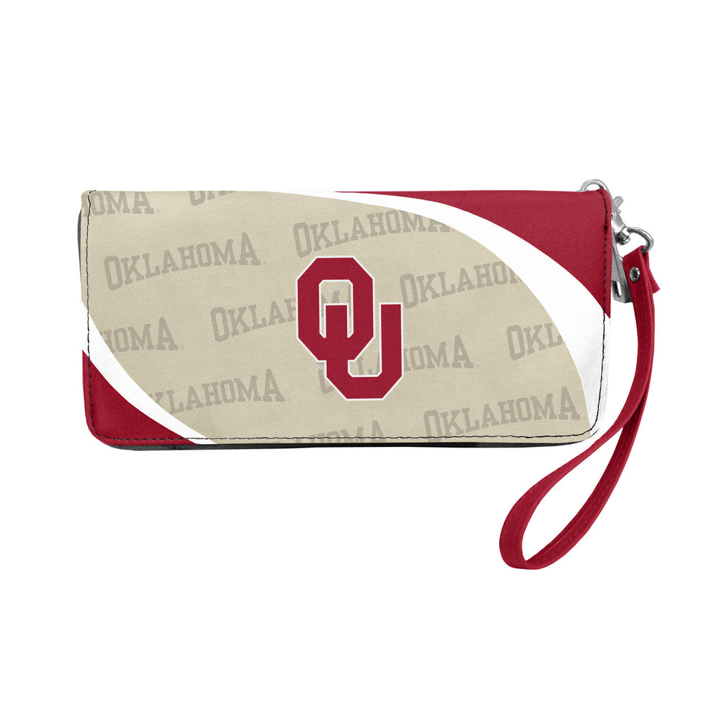 Oklahoma Sooners Wallet Curve Organizer Style