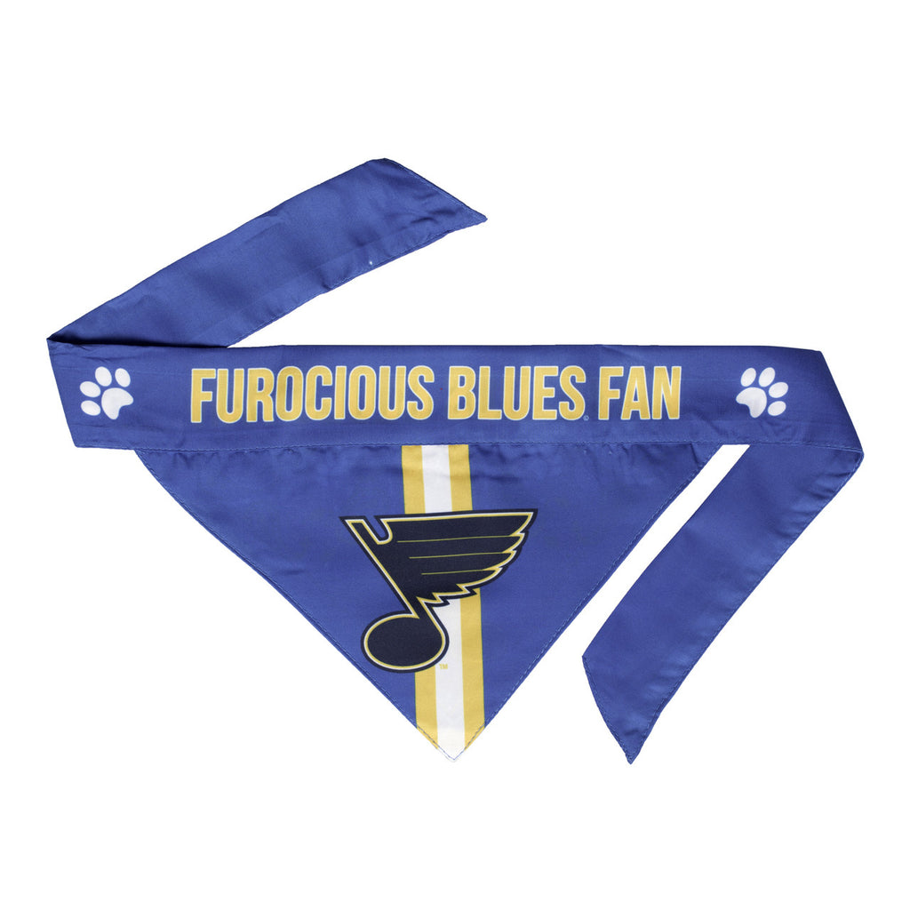 St. Louis Blues Pet Bandanna Size S - Special Order