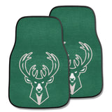 NBA - Milwaukee Bucks 2-pc Carpet Car Mat Set