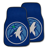 NBA - Minnesota Timberwolves 2-pc Carpet Car Mat Set