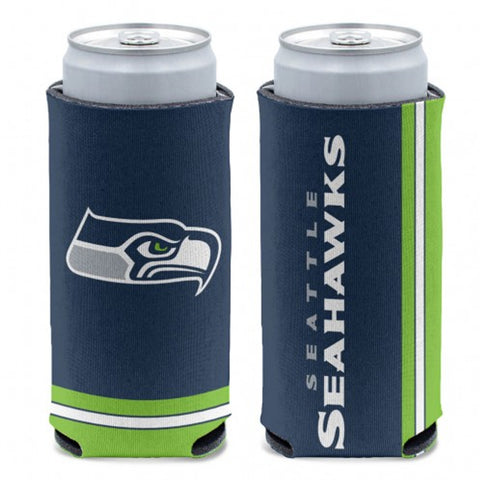 Seattle Seahawks Can Cooler Slim Can Design