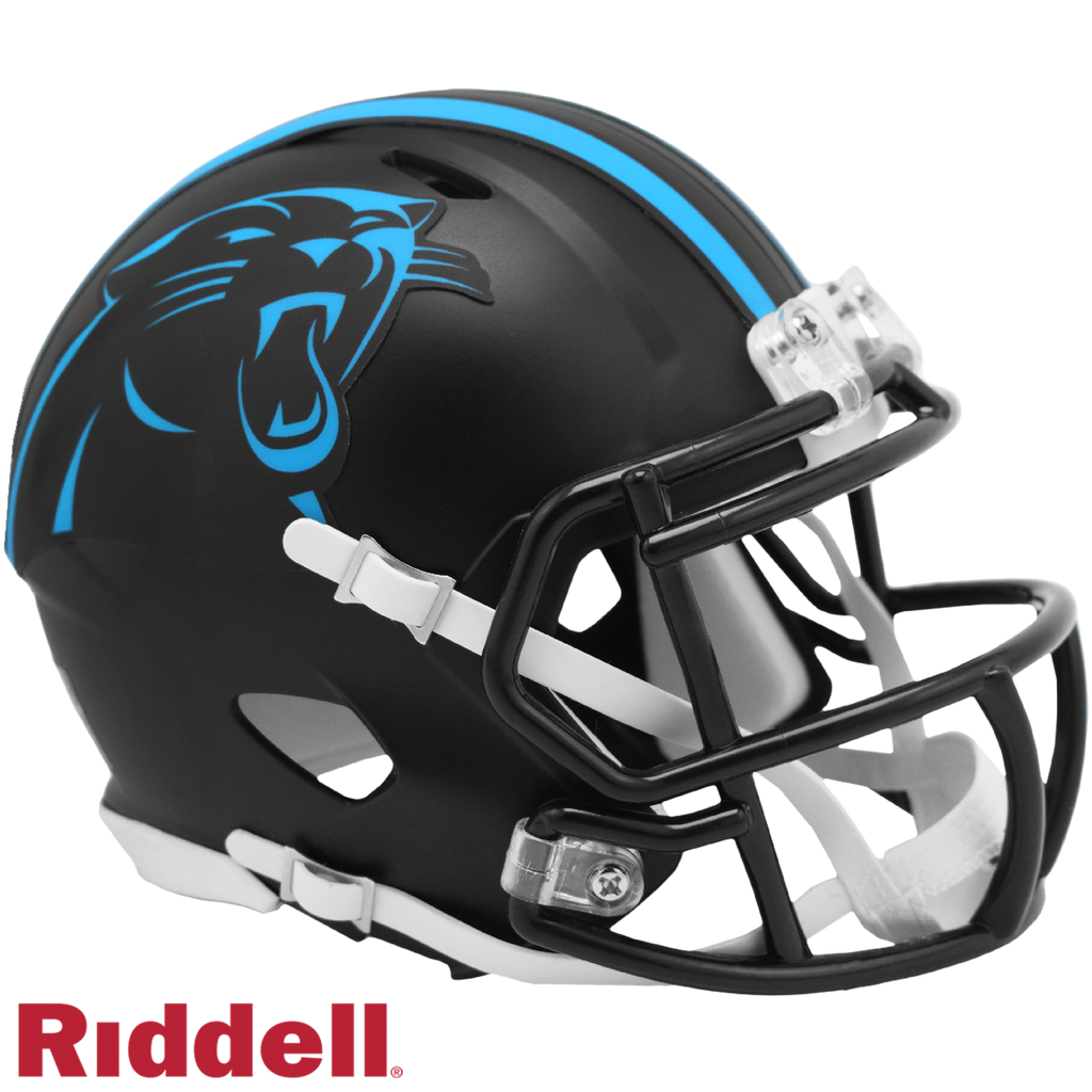 Carolina Panthers Helmet Riddell Replica Mini Speed Style On-Field Alternate