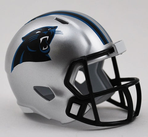 Carolina Panthers Helmet Riddell Pocket Pro Speed Style