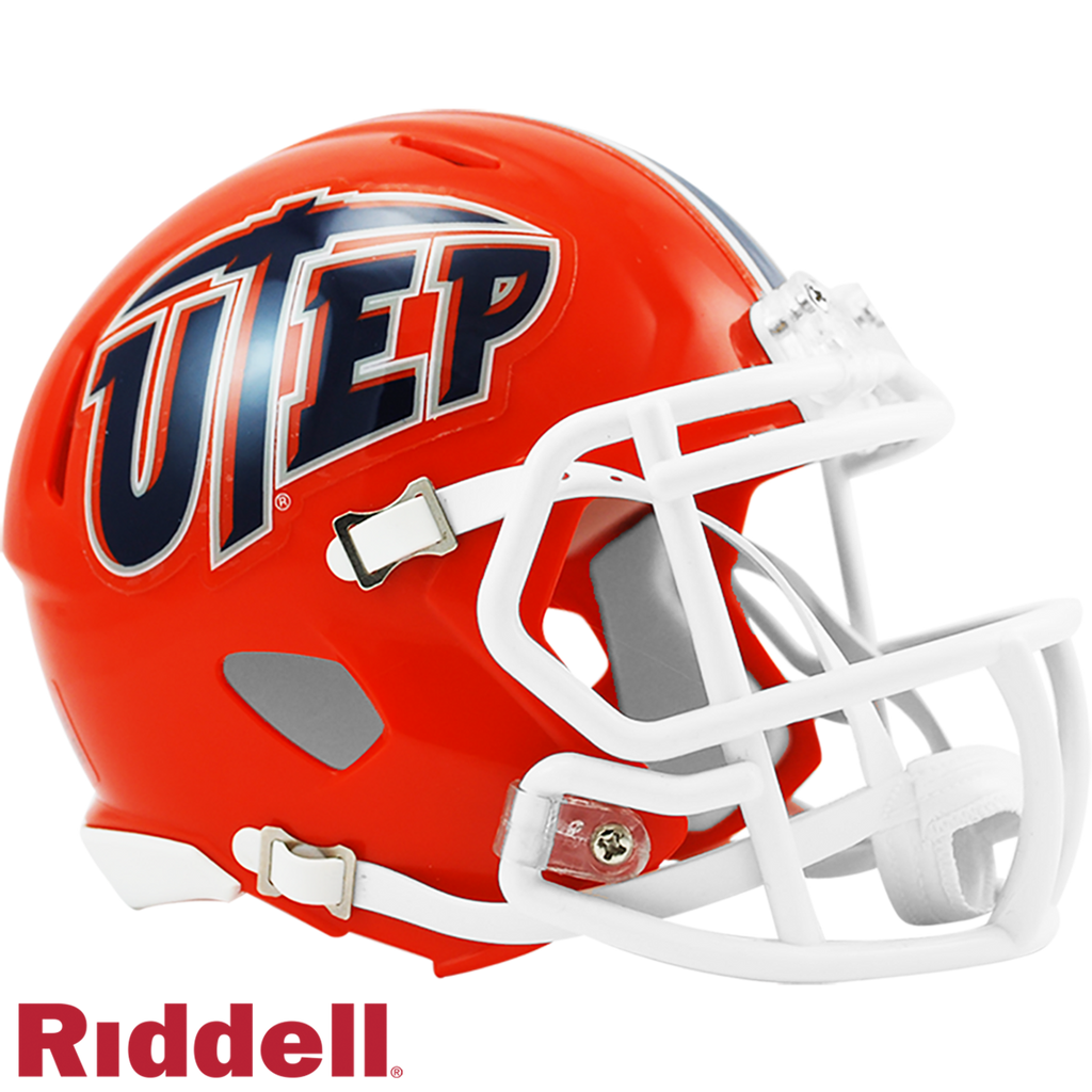 UTEP Miners Helmet Riddell Replica Mini Speed Style