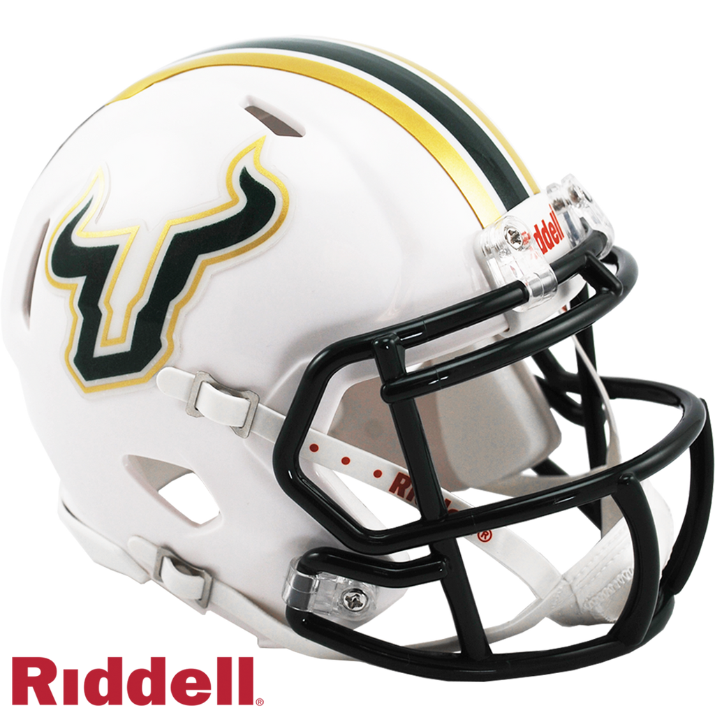 South Florida Bulls Helmet Riddell Replica Mini Speed Style