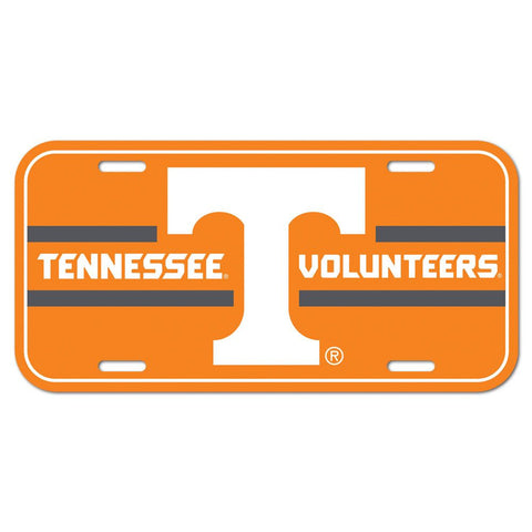 Tennessee Volunteers License Plate Plastic