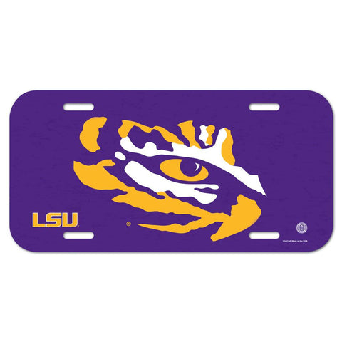 LSU Tigers License Plate