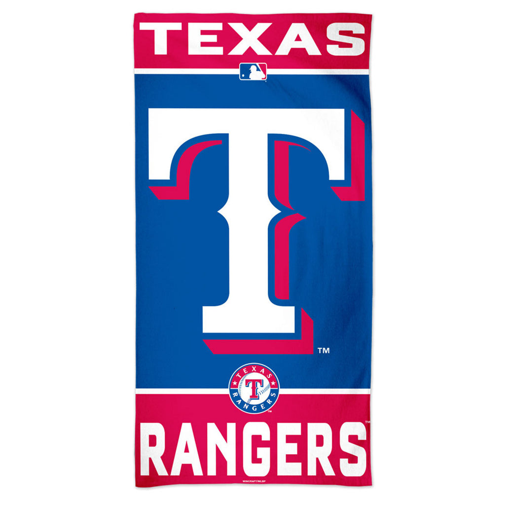 Texas Rangers Towel 30x60 Beach Style - Special Order