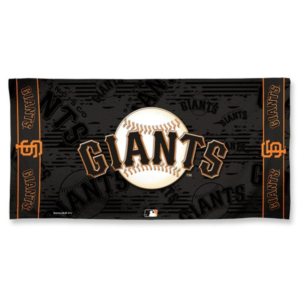 San Francisco Giants Towel 30x60 Beach Style Alternate Special Order