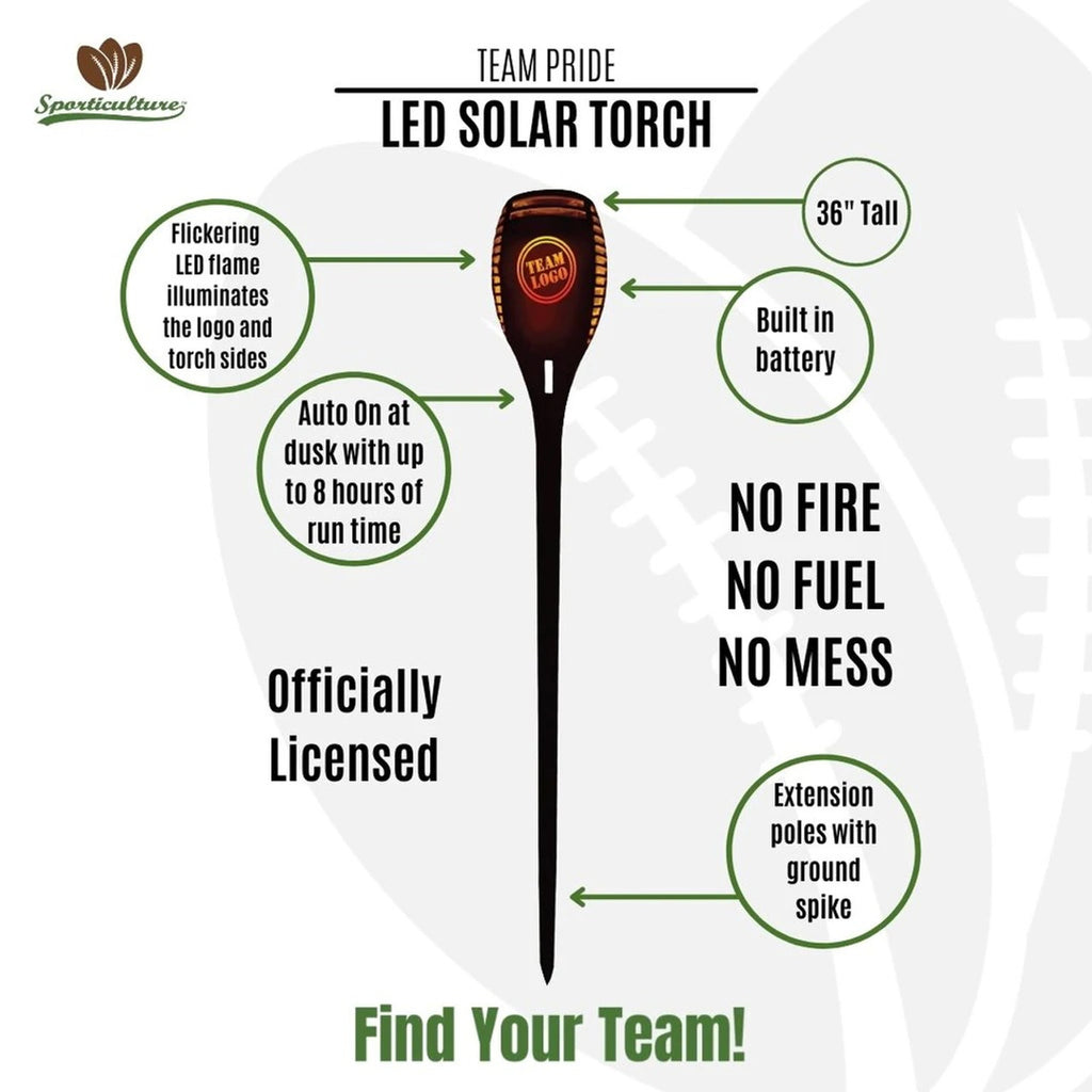 San Francisco 49ers Solar Torch LED