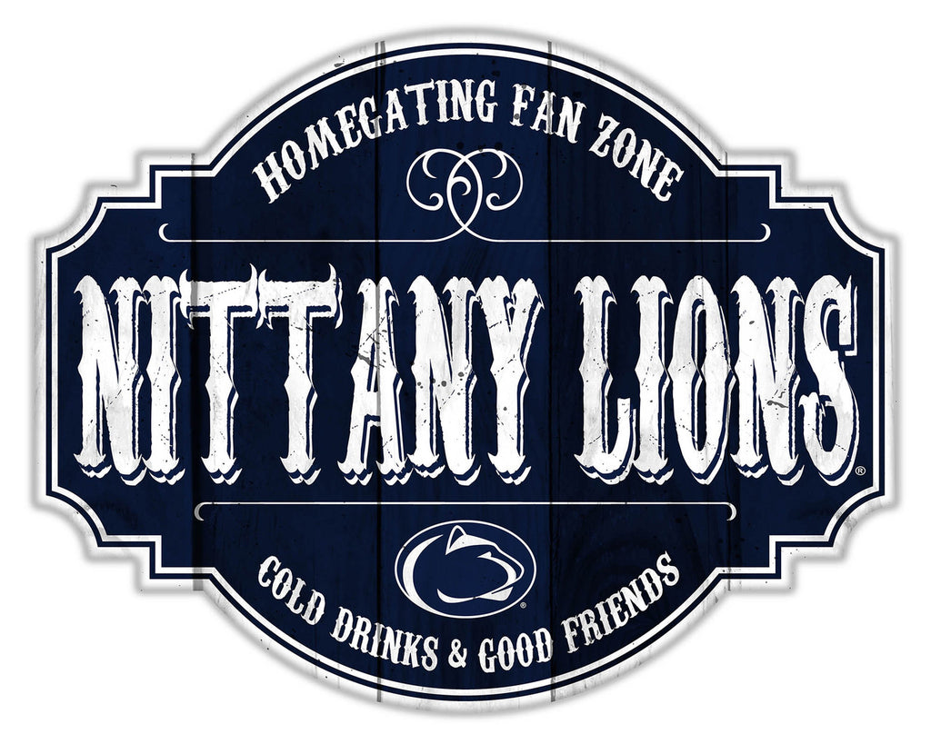 Penn State Nittany Lions Sign Wood 12 Inch Homegating Tavern