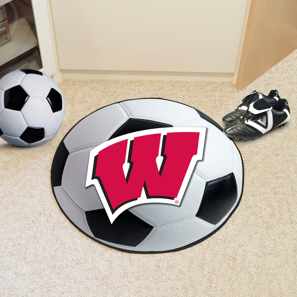 University of Wisconsin Soccer Ball Mat