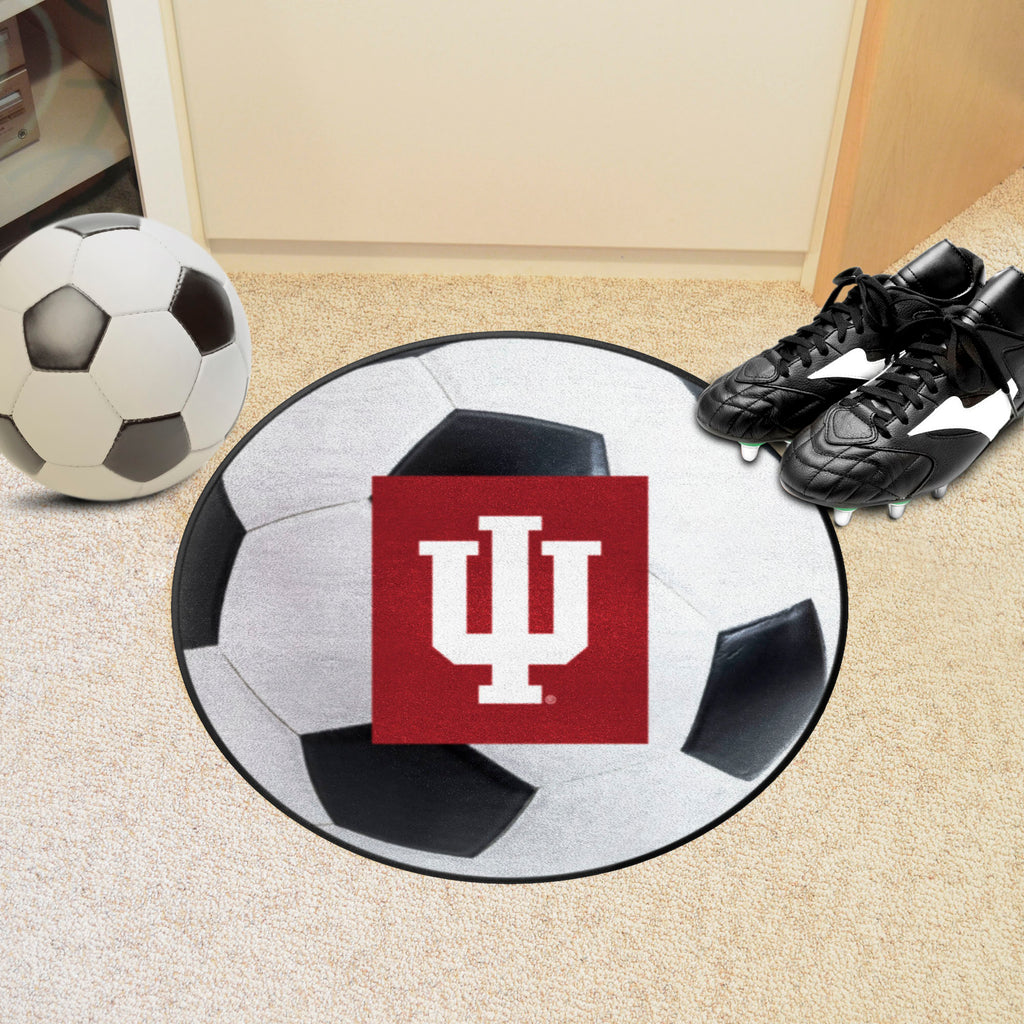 Indiana University Soccer Ball Mat