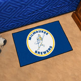 MLBCC ? Milwaukee Brewers Starter Mat - Retro