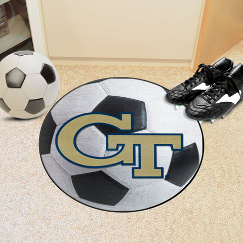 Georgia Tech Soccer Ball Mat