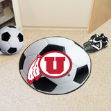 University of Utah Soccer Ball Mat