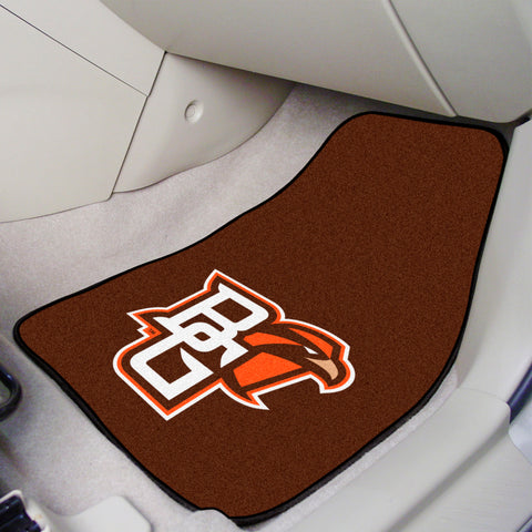 Bowling Green State University 2-pc Carpet Car Mat Set