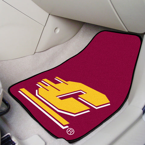 Central Michigan University 2-pc Carpet Car Mat Set