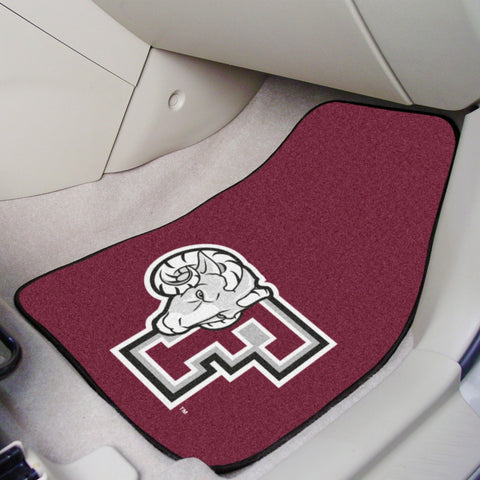 Fordham University 2-pc Carpet Car Mat Set