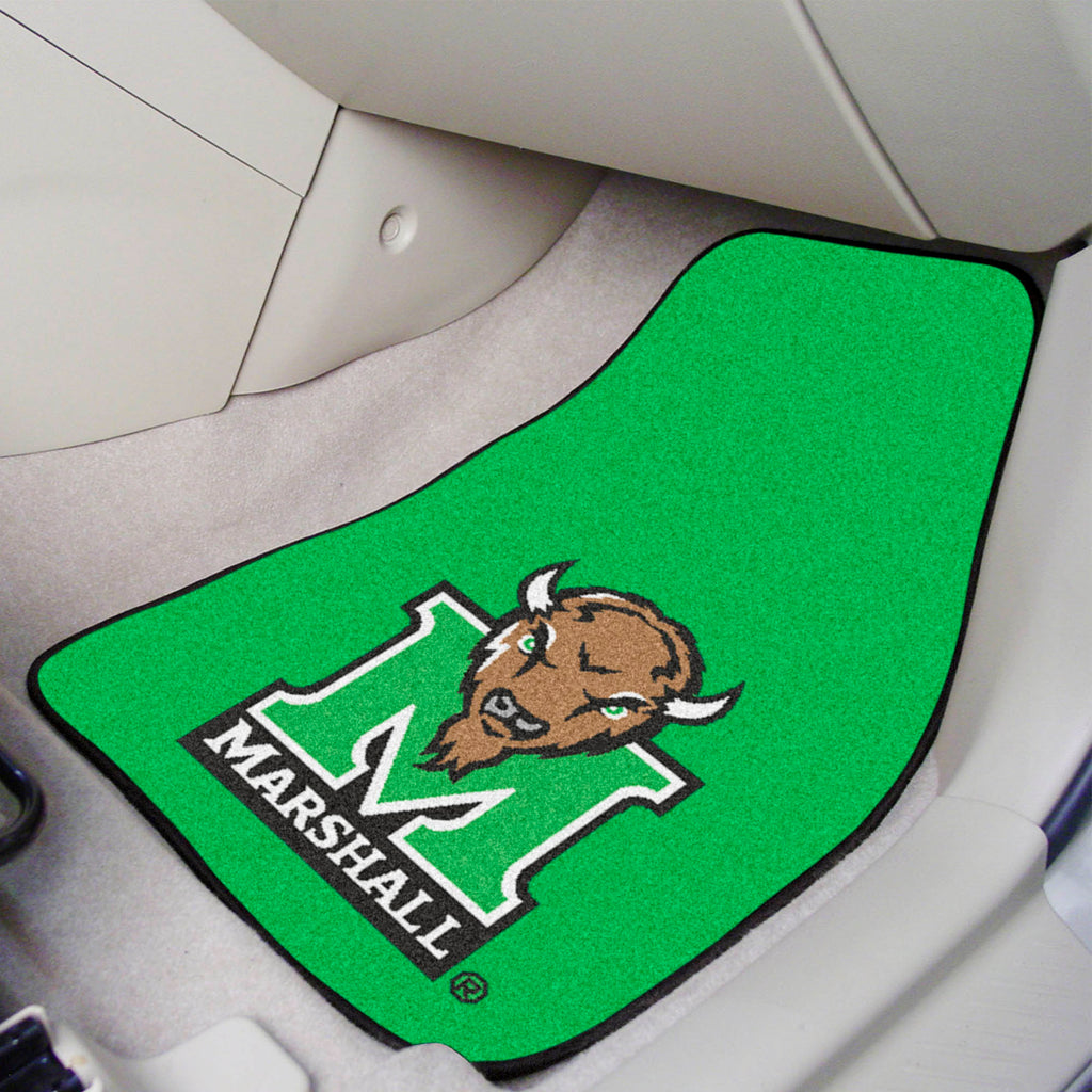 Marshall University 2-pc Carpet Car Mat Set