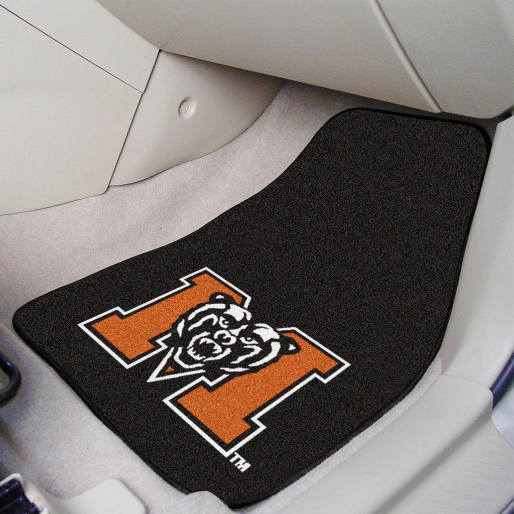 Mercer University 2-pc Carpet Car Mat Set