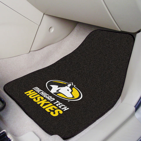 Michigan Tech University 2-pc Carpet Car Mat Set