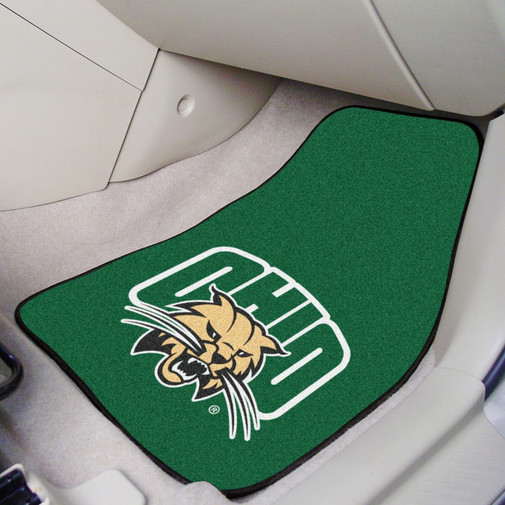 Ohio University 2-pc Carpet Car Mat Set