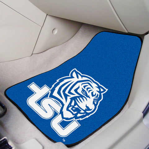 Tennessee State University 2-pc Carpet Car Mat Set