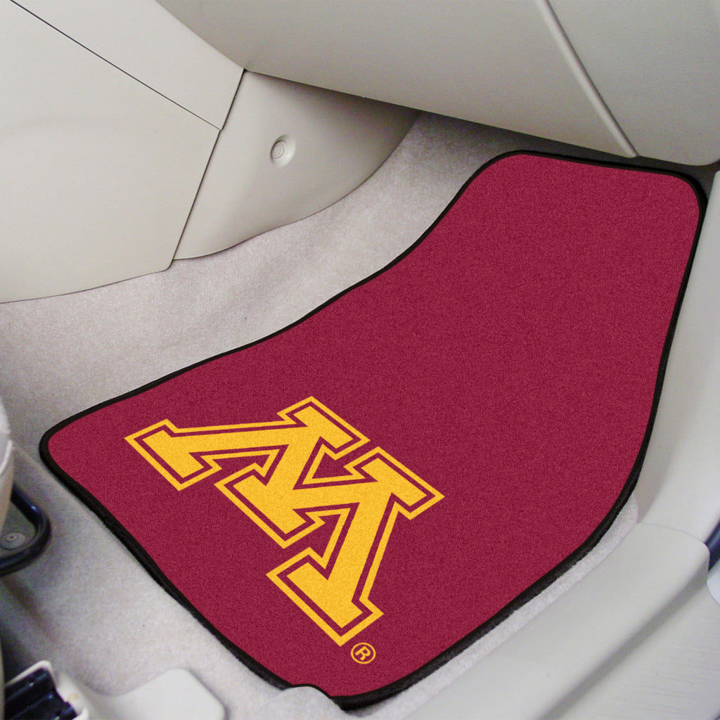 University of Minnesota 2-pc Carpet Car Mat Set