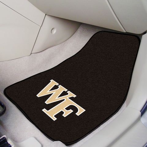 Wake Forest University 2-pc Carpet Car Mat Set