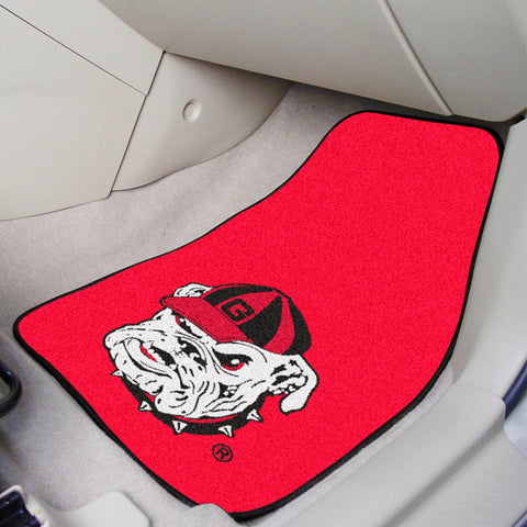 University of Georgia 2-pc Carpet Car Mat Set