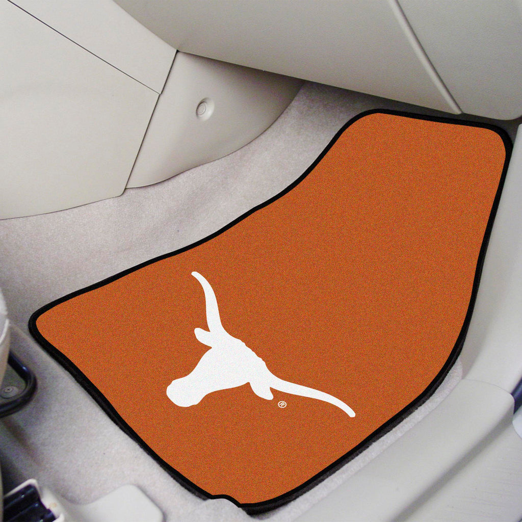 University of Texas 2-pc Carpet Car Mat Set