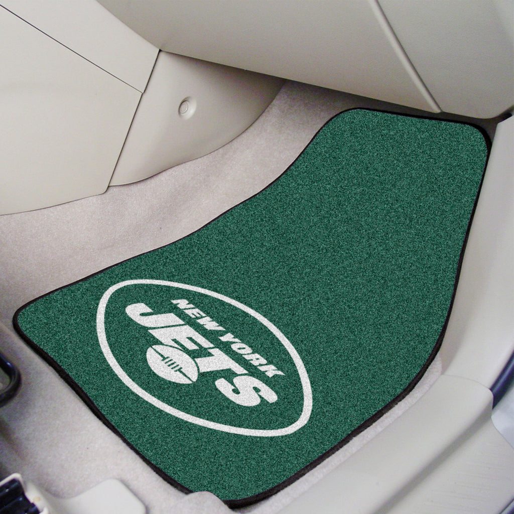 NFL - New York Jets 2-pc Carpet Car Mat Set